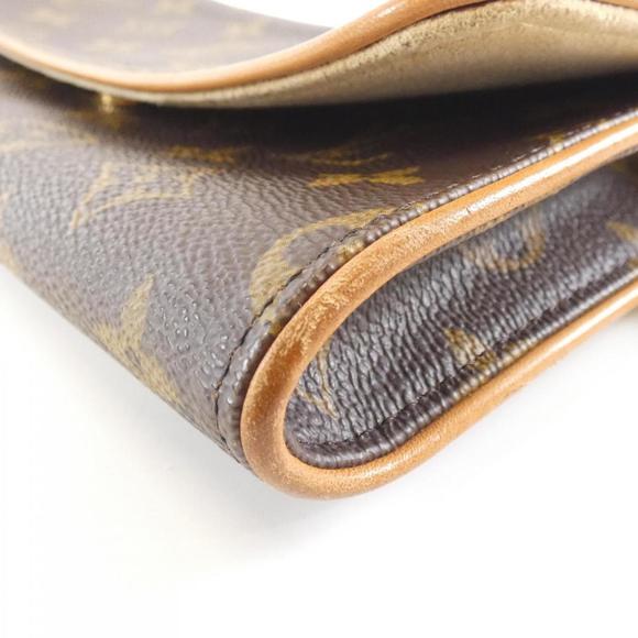 LOUIS VUITTON Monogram Pochette Twin GM M51852 Shoulder Bag ⭐ - Picture 3 of 7